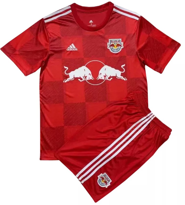 Kit infantil II New York Red Bulls 2022 Adidas oficial